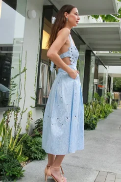 Valerie Print Strappy Dress - FINAL SALE