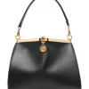 Vela Medium Leather Shoulder Bag