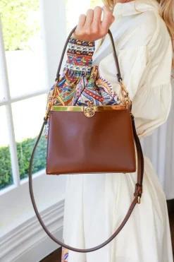 Vela Mini Leather Shoulder Bag