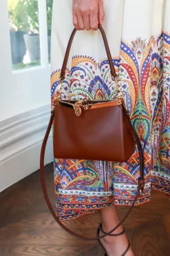 Vela Mini Leather Shoulder Bag