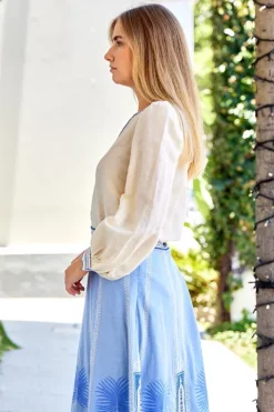 Vera Chios Embroidery Shirt