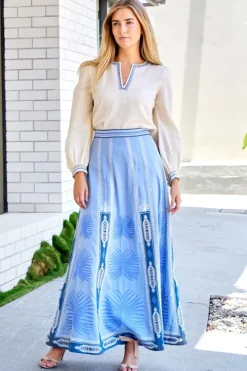 Vera Chios Embroidery Shirt