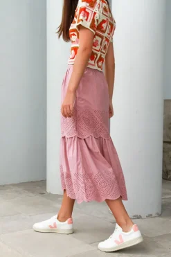 Vienne Eyelet Skirt - FINAL SALE