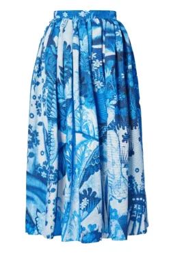Volume Midi Skirt