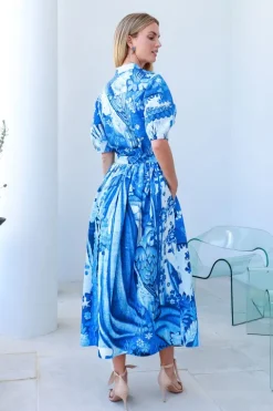 Volume Midi Skirt