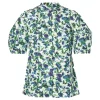 Volume Short Sleeve Blouse