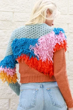 Wave Fringe Pullover - FINAL SALE