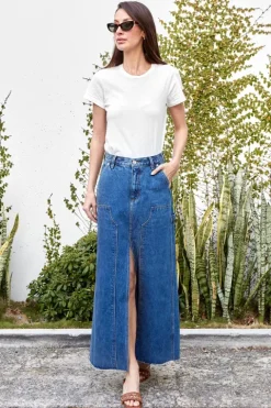 Worker Maxi Skirt