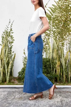 Worker Maxi Skirt
