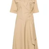 Wraparound Midi Dress