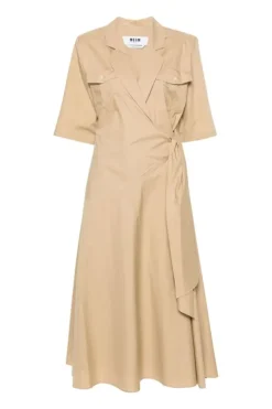 Wraparound Midi Dress
