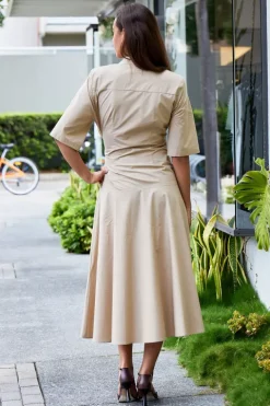 Wraparound Midi Dress