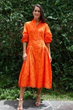 Zelda Broderie Dress - FINAL SALE