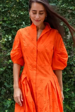 Zelda Broderie Dress - FINAL SALE